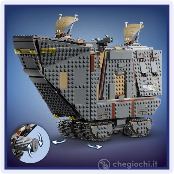 LEGO Star Wars 75453 Sandcrawler e Mudhorn Offworld, Kit con Figura di Grogu e 5 Minifigure, Regalo di Compleanno Ragazzi 14+
