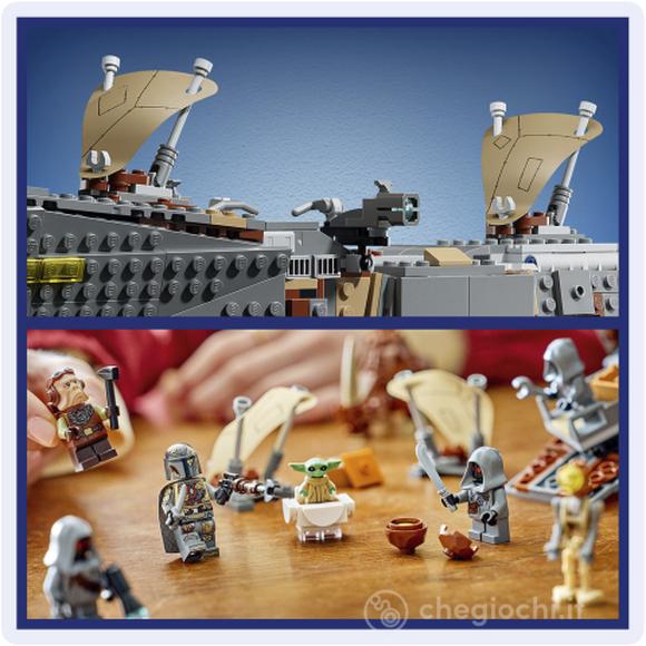 LEGO Star Wars 75453 Sandcrawler e Mudhorn Offworld, Kit con Figura di Grogu e 5 Minifigure, Regalo di Compleanno Ragazzi 14+