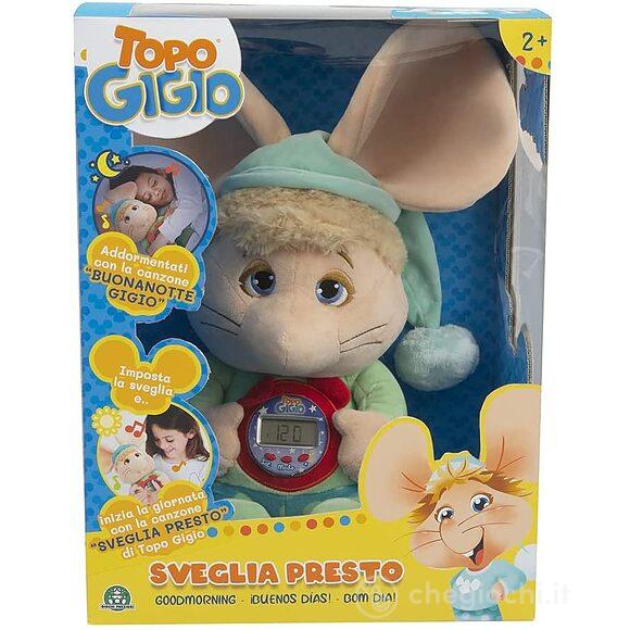 Topo Gigio Sveglia Presto con Orologio Digitale (TPG18000)