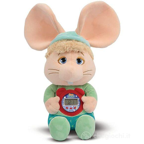 Topo Gigio Sveglia Presto con Orologio Digitale (TPG18000)