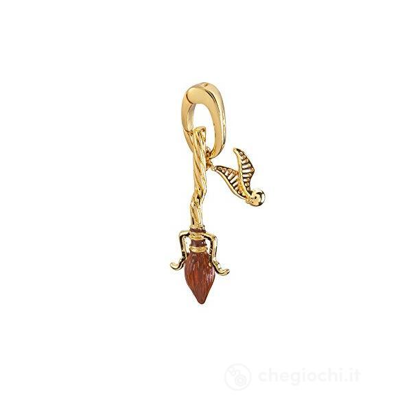 Ciondolo Scopa Firebolt Lumos Charm 14 Firebolt Broom Harry Potter