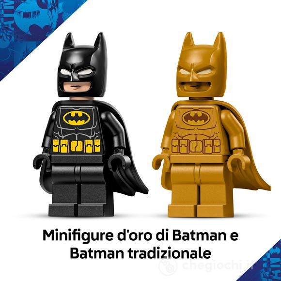 LEGO DC 76330 Logo di Batman, Giocattolo da Supereroi con 2 Minifigure da Collezione, Regalo per Bambini e Fan da 12 Anni in su
