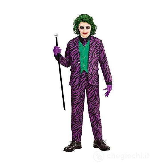 Evil Clown (Giacca Con Gilet, Pantaloni, Cravatta) (158 Cm / 11-13 Years)