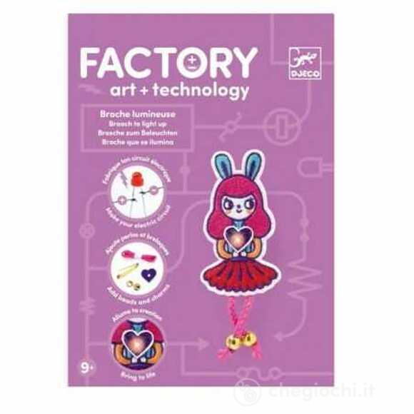 Brooch - Bunny girl - Factory - Light up jewellery (DJ09320)