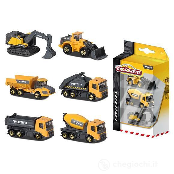 Majorette Volvo Construction Set 3 Pz - Ass.to (212057284)