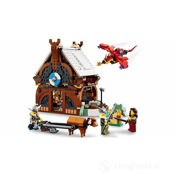 Nave vichinga e Jormungandr - Lego Creator (31132)