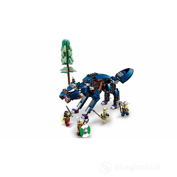 Nave vichinga e Jormungandr - Lego Creator (31132)
