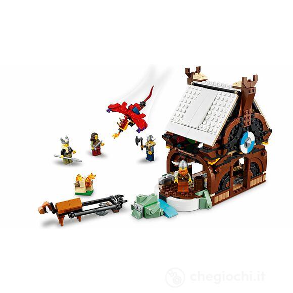 Nave vichinga e Jormungandr - Lego Creator (31132)
