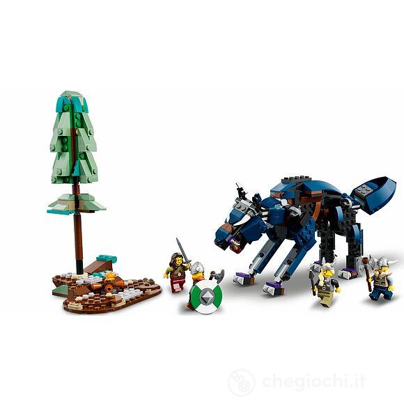 Nave vichinga e Jormungandr - Lego Creator (31132)