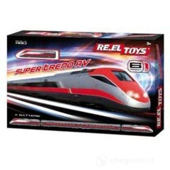 Treno Super Av 6 Tracciati Batteria (323)