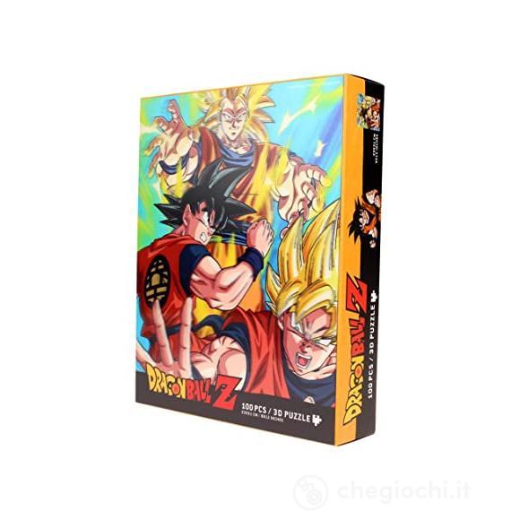 Dragon Ball Z Goku Saiyan 3d 100pcs Puzz