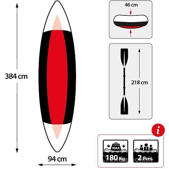 Canoa Excursione PRO K2 384X94X46 cm (68309)