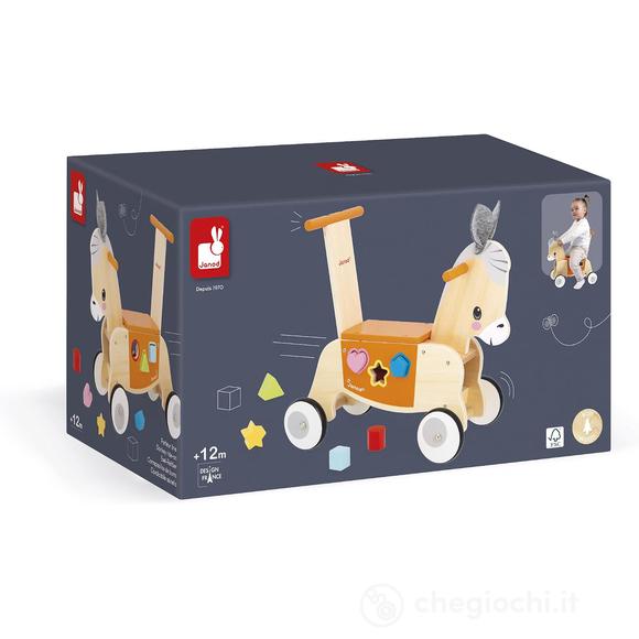 Fattoria - Cavalcabile Asinello - da 1 a 3 anni (J03325)