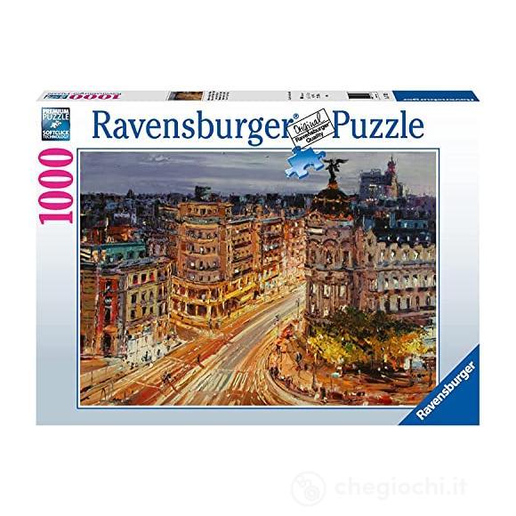 Dipinto di Madrid, la Gran via Puzzle 1000 pz - Illustrati (17325)