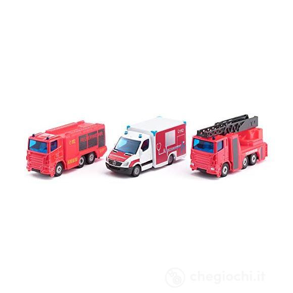 Mezzi soccorso set