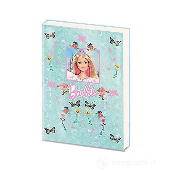 Barbie: Little Princess Glitter Pvc Premium A5 Notebook Quaderno