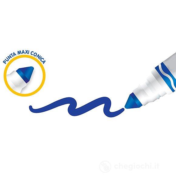 8 Pennarelli Punta Maxi Ultra Lavabili (58-8328)