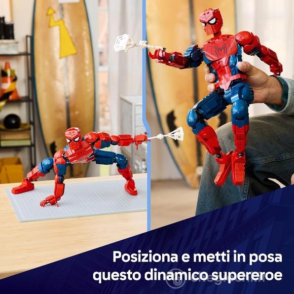 LEGO | Marvel 76346 Personaggio di Spider-Man, Action Figure Giocattolo con Minifigure da Collezione, Regalo per Bambini 12+