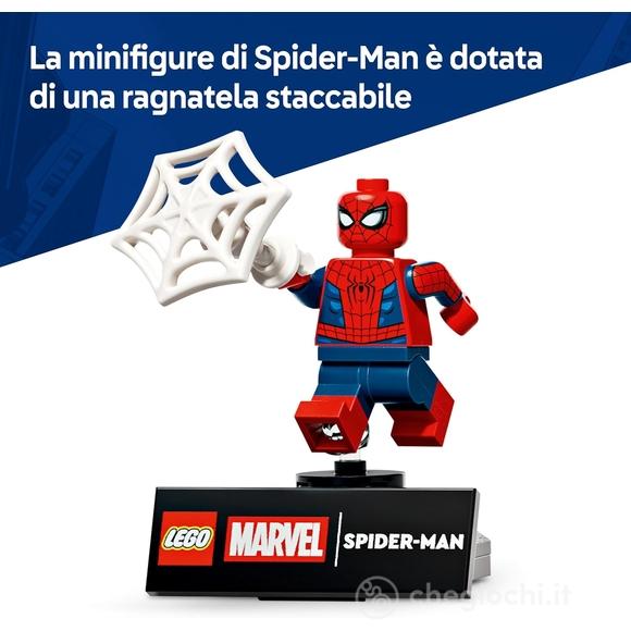 LEGO | Marvel 76346 Personaggio di Spider-Man, Action Figure Giocattolo con Minifigure da Collezione, Regalo per Bambini 12+