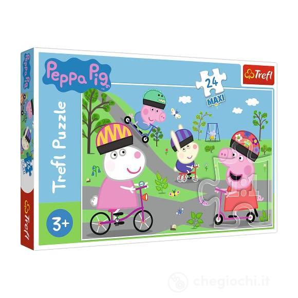 Peppa Pig: Trefl - Puzzle 24 Maxi - Peppa Pig'S Active Day
