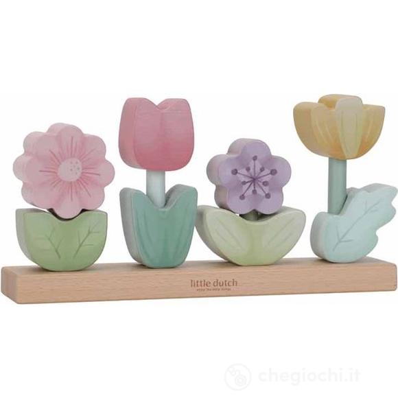 Fiori Da Costruire Blocchi Impilabili (LD7330)