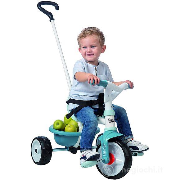 Triciclo Be Move Azzurro con ruote silenziose (7600740331)