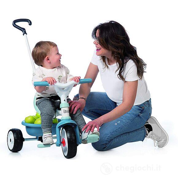 Triciclo Be Move Azzurro con ruote silenziose (7600740331)