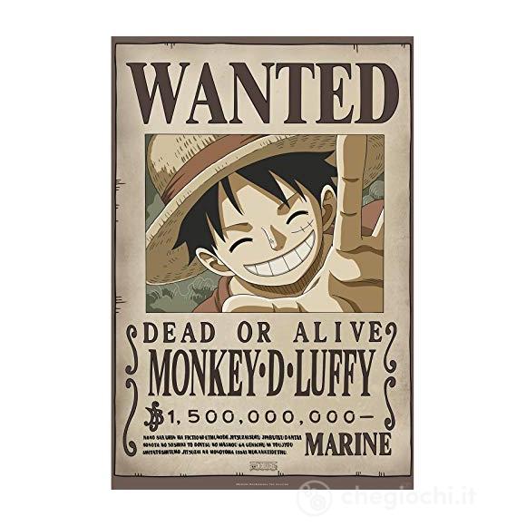 Abydco583 - One Piece - Wanted Luffy New (91,5x61)