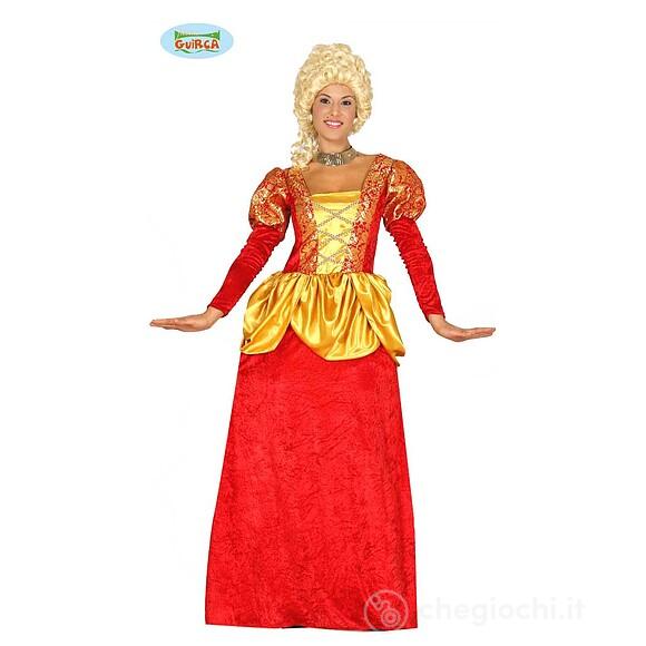 Costume Rosso Donna Nobile Contessa Marchesa Taglia M (84331)