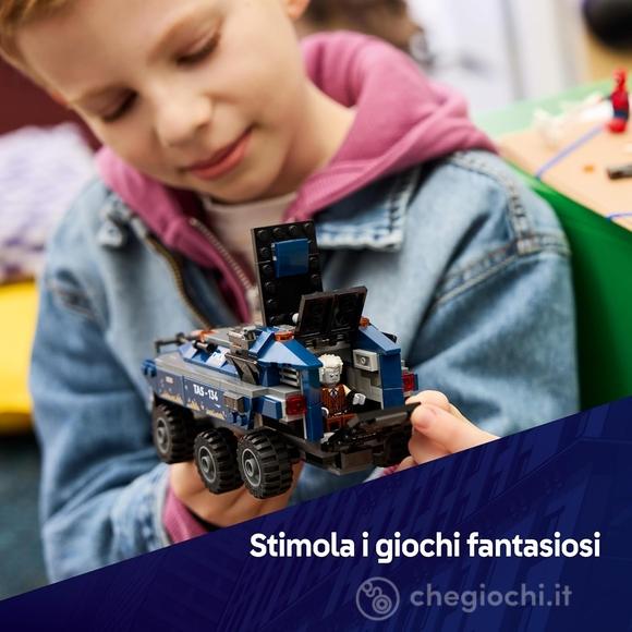 LEGO | Marvel 76349 Spider-Man: Inseguimento del Trasportatore di Detenuti, Macchina Giocattolo, 4 Minifigure, Regalo 8+ Anni