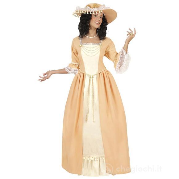 Dama Di Corte (Vestito Con Sottogonna, Cintura, Cappello) M