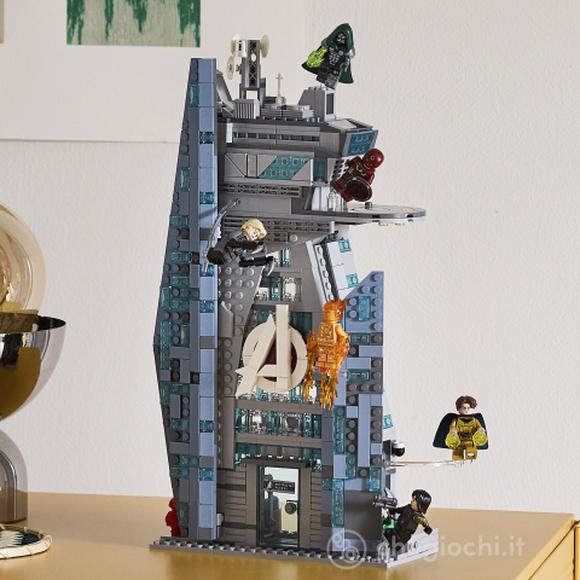 LEGO | Marvel 76352 Avengers: Doomsday Nuova Torre degli Avengers, Giocattolo da Supereroi con 6 Minifigure, Regalo da 12+