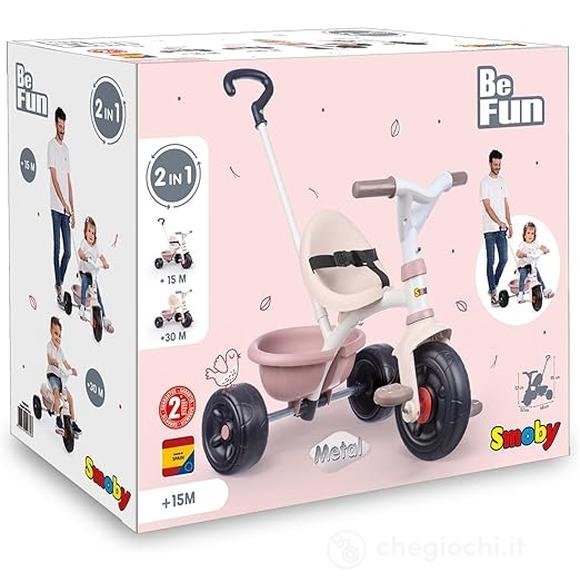 Triciclo Be Fun Rosa (7600740335)
