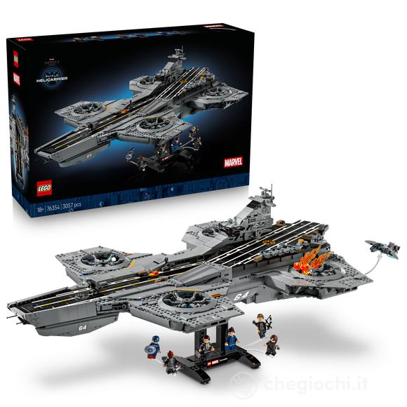 LEGO Marvel 76354 Elivelivolo S.H.I.E.L.D. - Kit di Modellismo per Adulti con 6 Minifigure, Regalo per i Fan degli Avengers