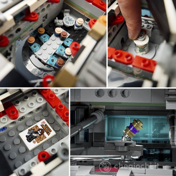 LEGO Marvel 76354 Elivelivolo S.H.I.E.L.D. - Kit di Modellismo per Adulti con 6 Minifigure, Regalo per i Fan degli Avengers