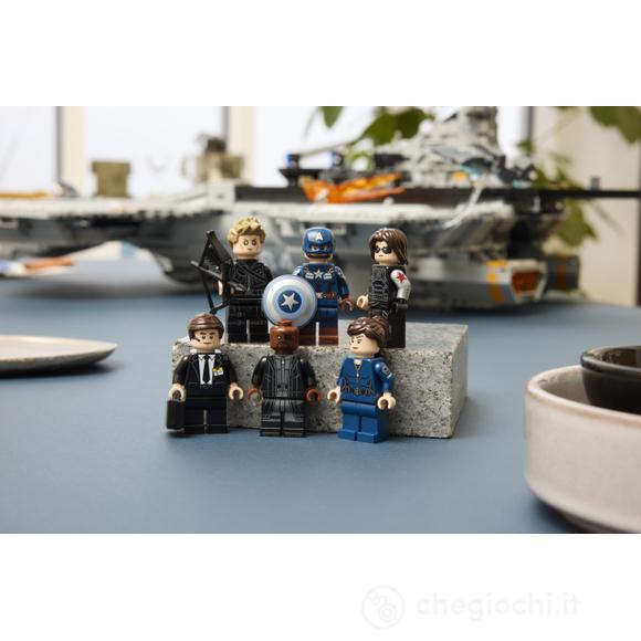 LEGO Marvel 76354 Elivelivolo S.H.I.E.L.D. - Kit di Modellismo per Adulti con 6 Minifigure, Regalo per i Fan degli Avengers