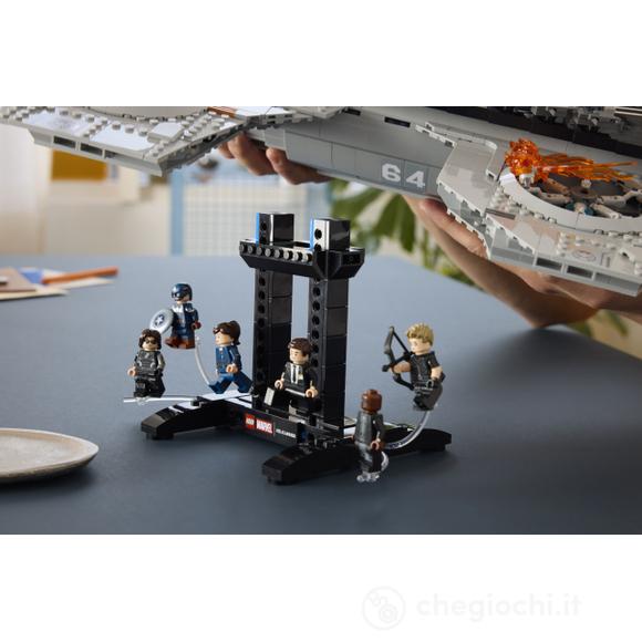 LEGO Marvel 76354 Elivelivolo S.H.I.E.L.D. - Kit di Modellismo per Adulti con 6 Minifigure, Regalo per i Fan degli Avengers