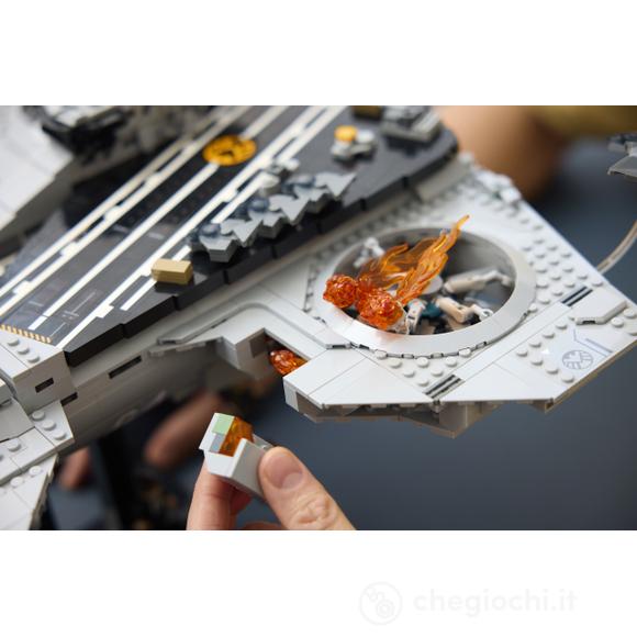 LEGO Marvel 76354 Elivelivolo S.H.I.E.L.D. - Kit di Modellismo per Adulti con 6 Minifigure, Regalo per i Fan degli Avengers