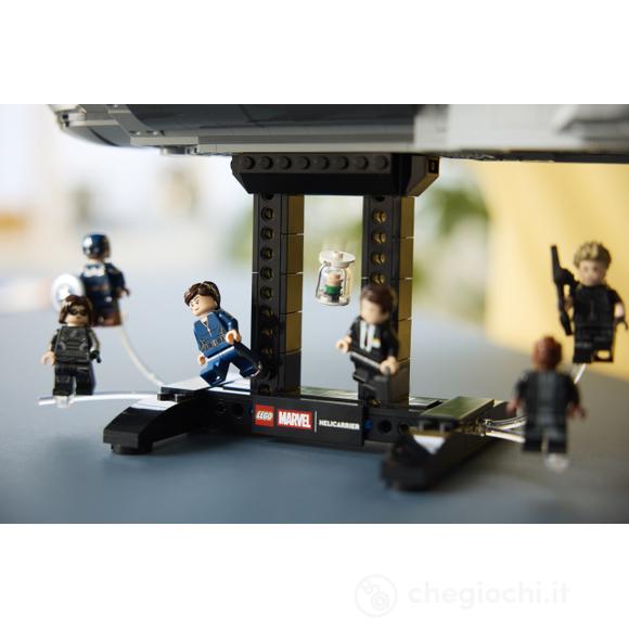 LEGO Marvel 76354 Elivelivolo S.H.I.E.L.D. - Kit di Modellismo per Adulti con 6 Minifigure, Regalo per i Fan degli Avengers