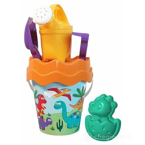 Set secchiello giochi da spiaggia Dinosauro (1335-DINO)