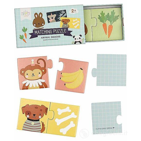 Puzzle Educativo - Gli Snack Degli Animali
