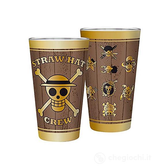 One Piece Bicchiere 400ml Skulls (ABYVER165)