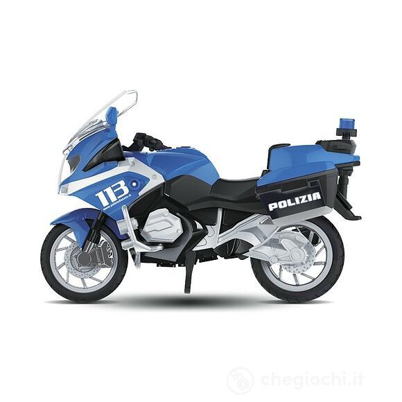 Polizia Moto Con Luci E Suoni