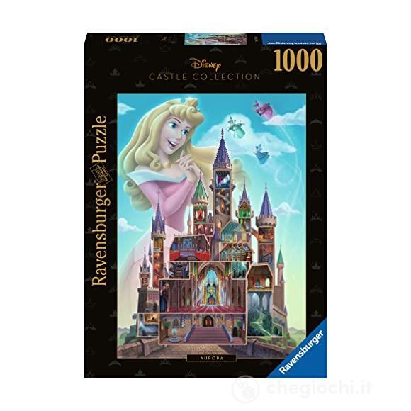 Puzzle 1000 pz - Disney Aurora - Disney Castles