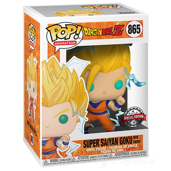 Funko Pop - Dragon Ball Z - Super Saiyan Goku with energy (865)