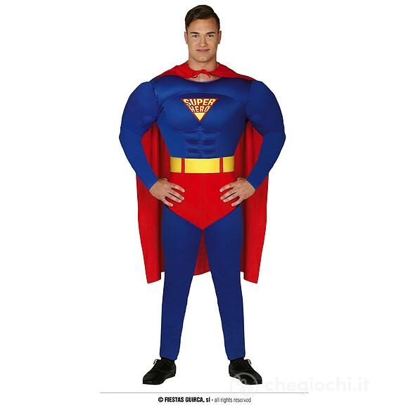 Costume Eroe Muscoloso Bambino 14 16 Anni (77340)
