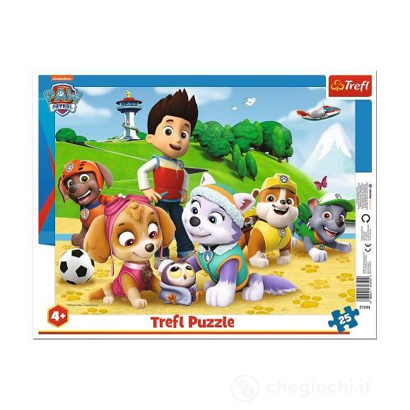 Paw Patrol: Trefl - Puzzle 25 Frame - Psi Patrol