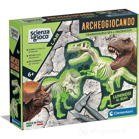 Clementoni Archeogiocando - T-Rex & Triceratopo | Confronta prezzi