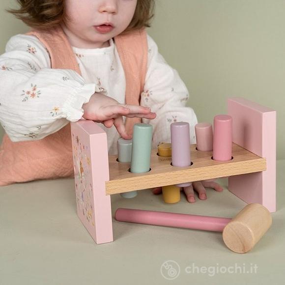 Martello Con Pioli In Legno Fairy Garden (LD7346)