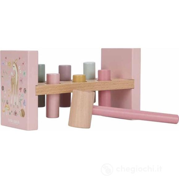 Martello Con Pioli In Legno Fairy Garden (LD7346)